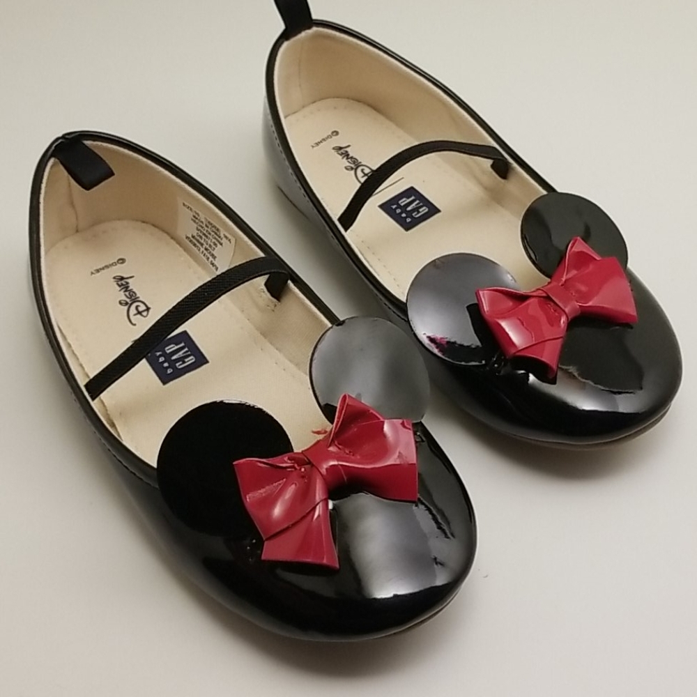 Baby Gap Minnie mouse Flats